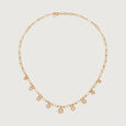 Night Sky Dangles 14 KT Diamond Necklace,,hi-res image number null