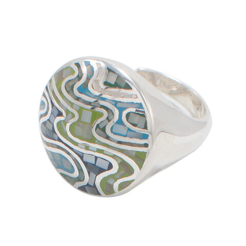 Capture The Ocean In A Silver Ring