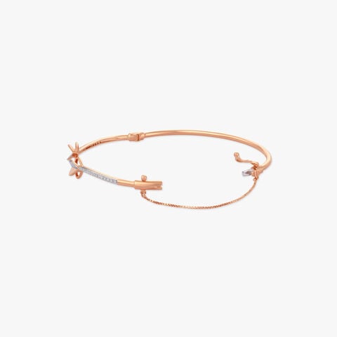 Hidden Echo Diamond Bangle