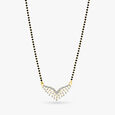 Layered Diamond Mangalsutra,,hi-res image number null