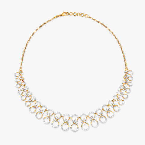 Infinite Grace Natural diamond Necklace Set