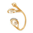 14KT Yellow Gold Finger Ring,,hi-res image number null