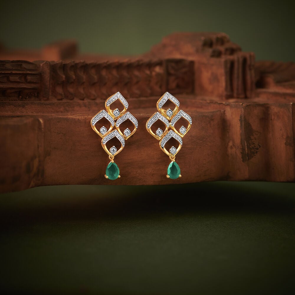 Gemstone Earrings Buy Gemstone Earrings Online