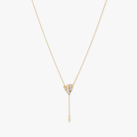 Shimmering Vibe Diamond Necklace
