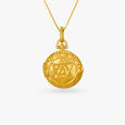 Beautiful Engraved Rakhi Pendant,,hi-res image number null