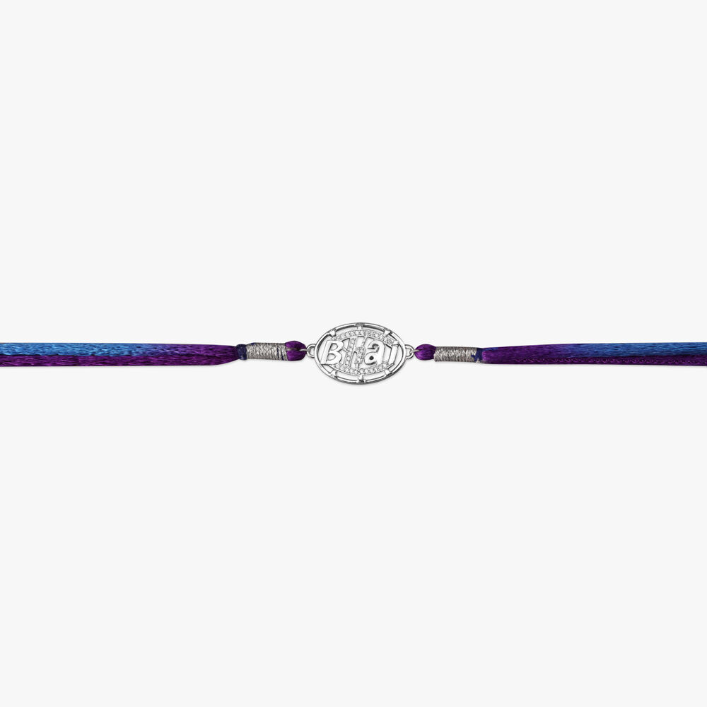 Bhai Forever Silver Rakhi