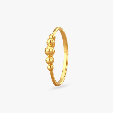 Dainty Dots Gold Ring