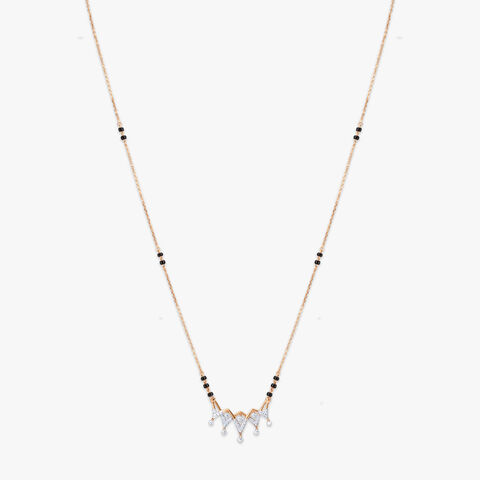 Chic Fusion Diamond Mangalsutra