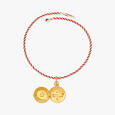 Beautiful Engraved Rakhi Pendant,,hi-res image number null