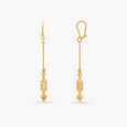 Sleek Beaded Hoop Earrings,,hi-res image number null
