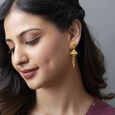 Floral Opulence Jhumkas,,hi-res image number null
