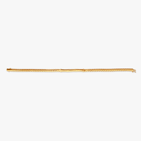 Regal Weave Gold Bracelet for Men