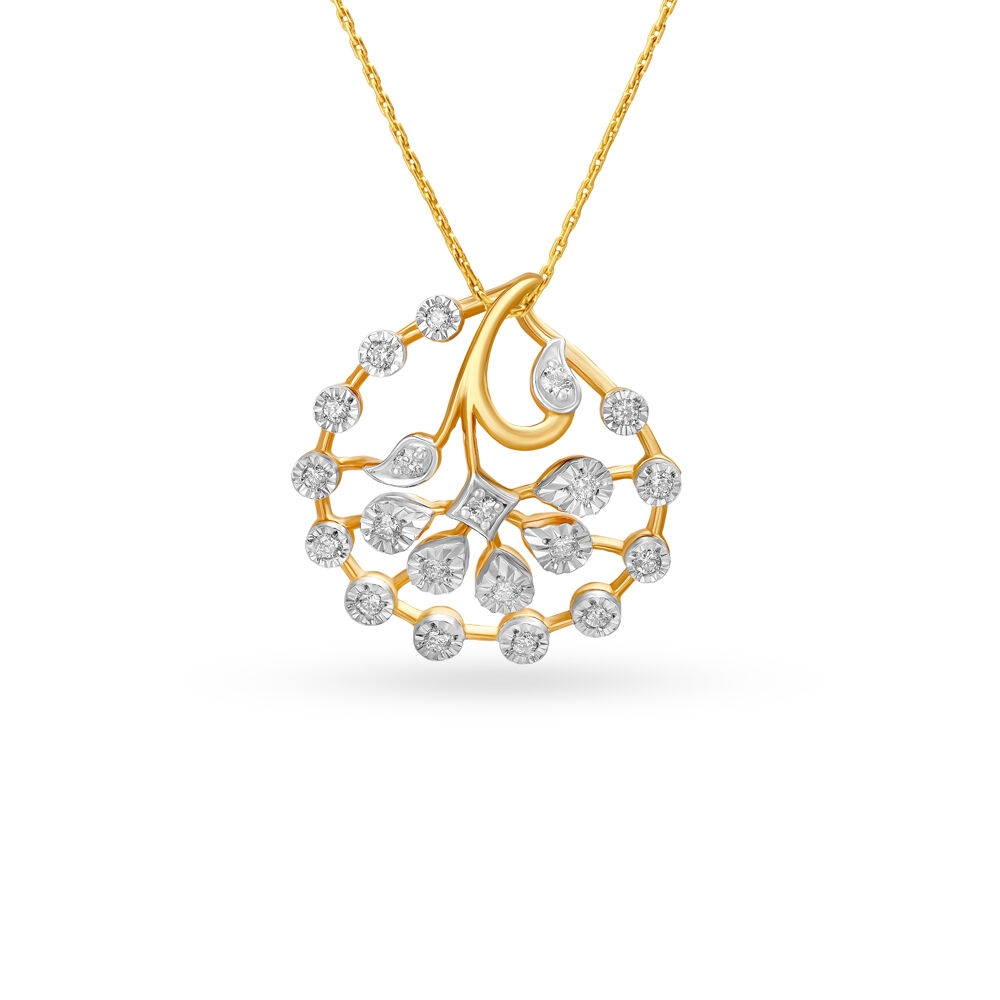 Fancy diamond pendant designs hot sale