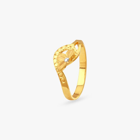 Petal Play Gold Ring