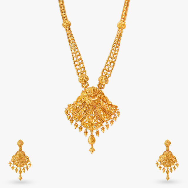Blooming Sita Haar Necklace Set Tanishq Online Store