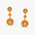 Opulent Floral Drop Earrings,,hi-res image number null