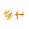 Dainty Gold Stud Earrings,,hi-res image number null