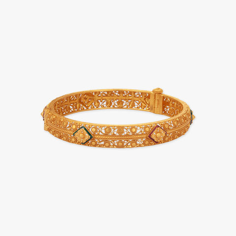 Twilight Hues Gold Bangle