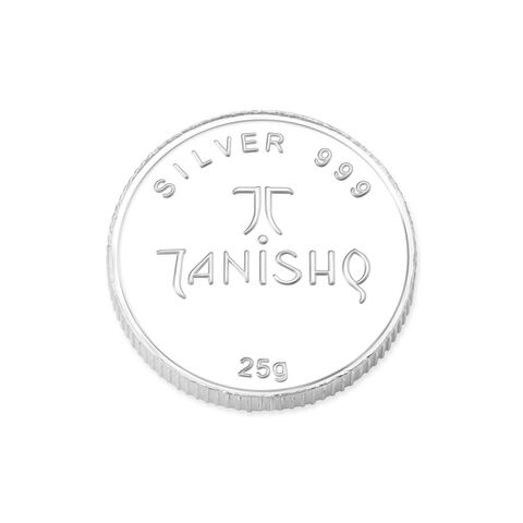 25 Grams Goddess Laxmi Silver Coin
