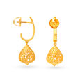 Contemporary J Bali Gold Hoop Earrings,,hi-res image number null