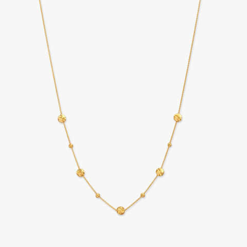 Orbit Bead Gold Chain