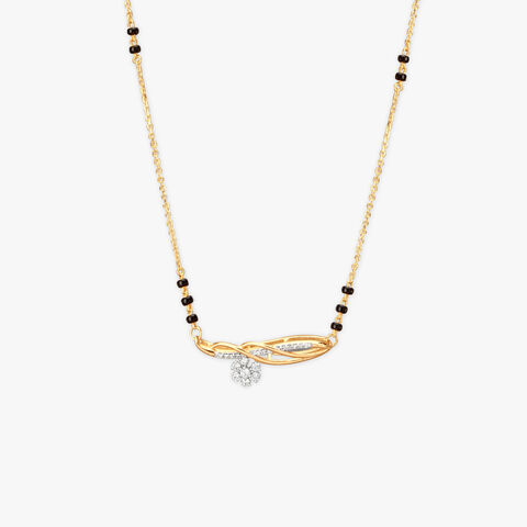 Subtle Sophistication Diamond Mangalsutra