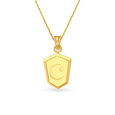Moon and Star Engraved Men's Laser Cut Pendant,,hi-res image number null