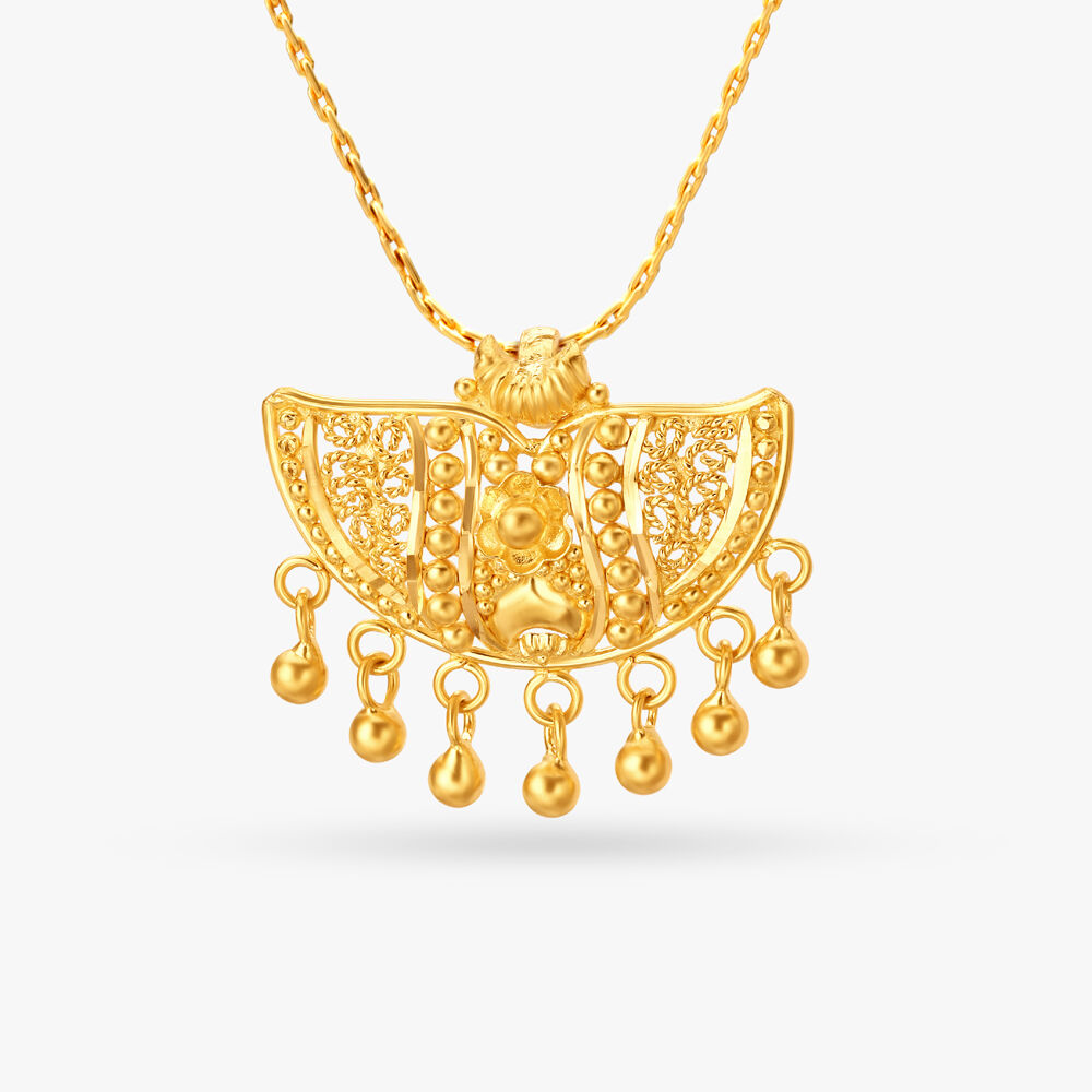 Jitiya discount gold pendant