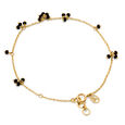 Mia Sutra DIY with Black Bunch Beads Multiple Stacking Charm Bracelet,,hi-res image number null