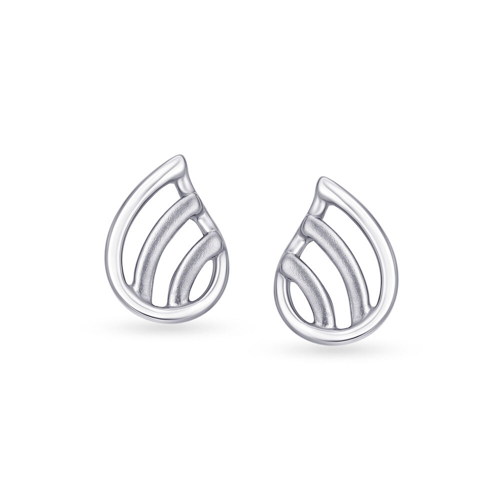 Tanishq platinum earrings sales