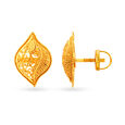 Gold Marquise Studs,,hi-res image number null