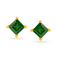Coloured Single Stone Stud Earrings,,hi-res image number null