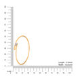 Mamma Mia 14 KT Yellow Gold Vivacious Joy  Bangle,,hi-res image number null