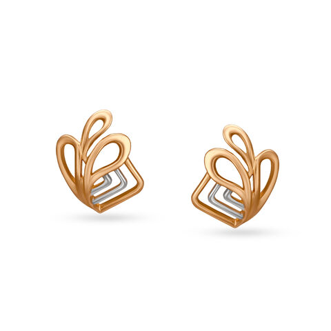 Traditional Sharp Stud Earrings