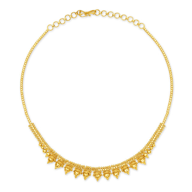 Opulent Temple Inspired Necklace for the Kannadiga Bride,,hi-res image number null