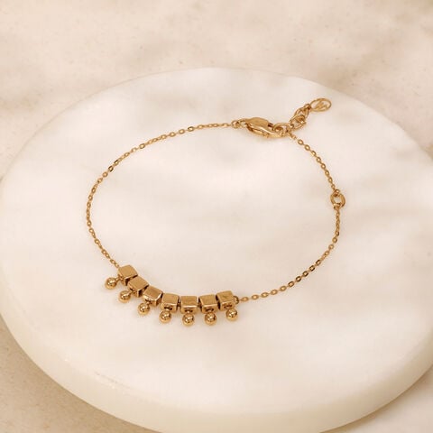 Playful Tempo Gold Bracelet