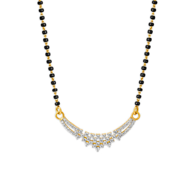 Imperial Gold and Diamond Mangalsutra,,hi-res image number null