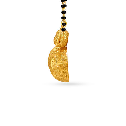 Eccentric Gold Pendant