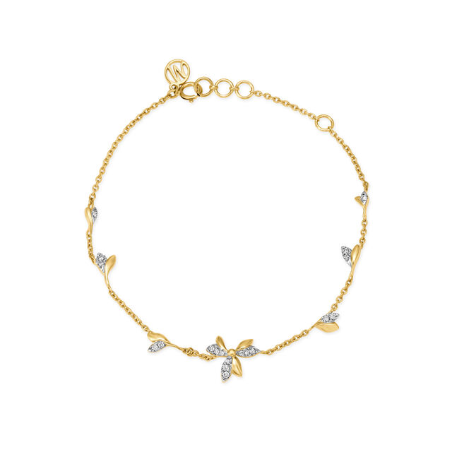 14KT Yellow Gold Bracelet Bound To Make You Stand Out,,hi-res image number null