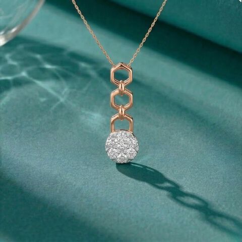 Urban Hive Diamond Pendant