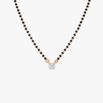 Budding Love Diamond Mangalsutra
