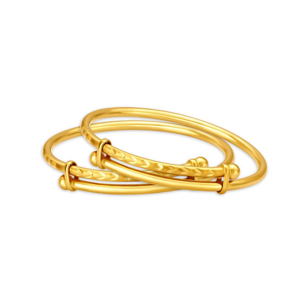 Mamma Mia 14 KT Yellow Gold Baby Bracelet for Kids