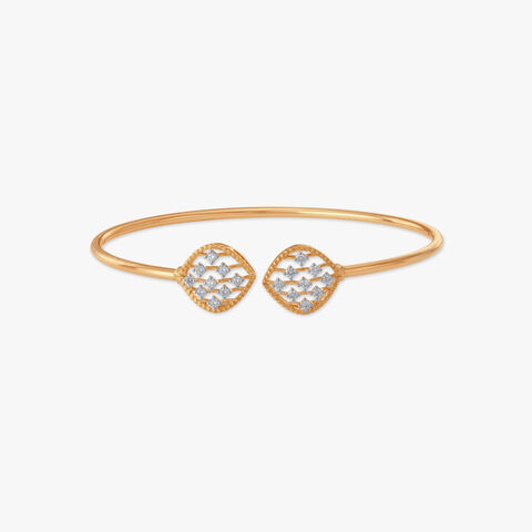 Gleaming Rhythm Diamond Bangle