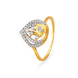 Lush Leaf Inspired Finger Ring,,hi-res image number null