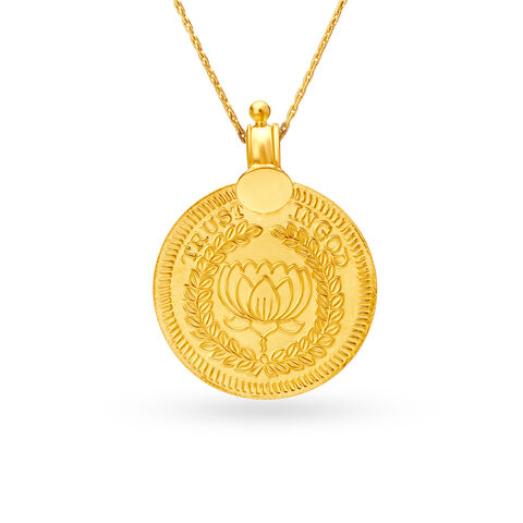 Opulent Temple Gold Pendant Jacket