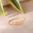 Traditional Temple Gold Bangle,,hi-res image number null