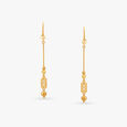 Sleek Beaded Hoop Earrings,,hi-res image number null