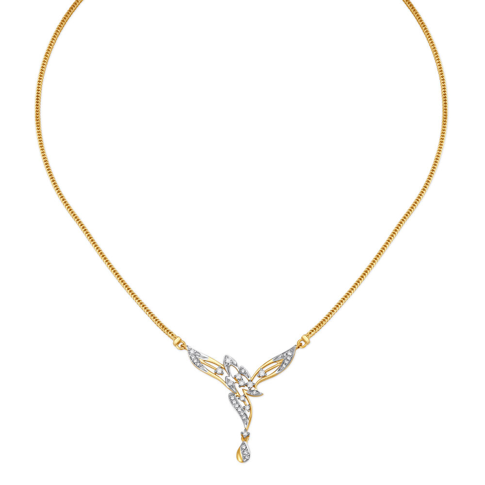 Diamond necklace by tanishq cheap