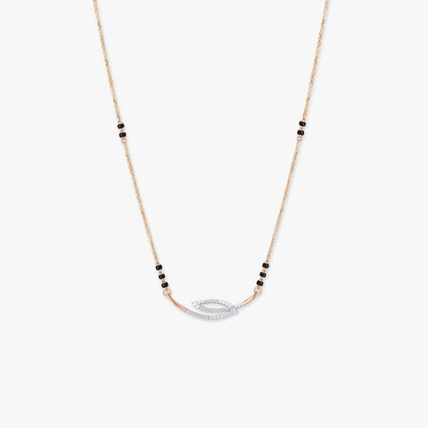 Graceful Minimalism Diamond Mangalsutra