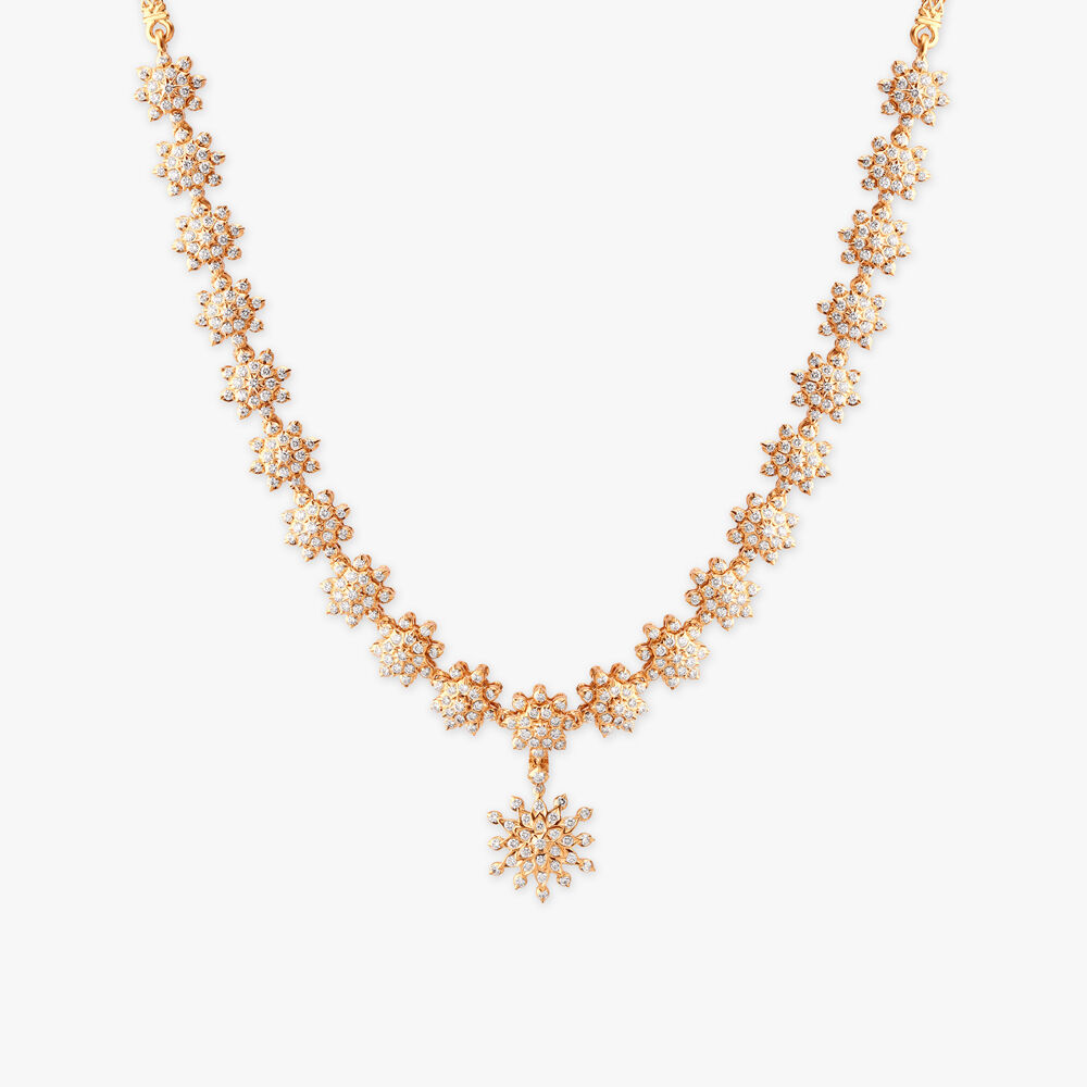 Tanishq online diamond necklace top